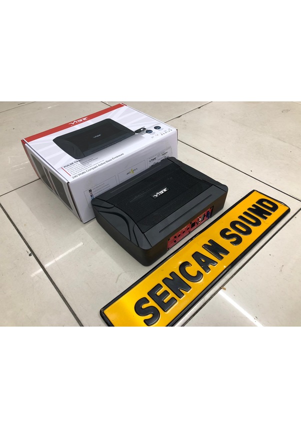 Vıbe Pulsec8v7 20cm Koltuk Altı Bass Sencan Sound Fiyatları ve