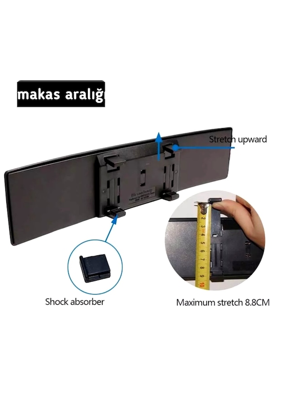 Oto Iç Dikiz Ayna Makaslı Geçme Tip Bombeli aynı gün kargo NA9145