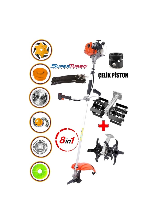 Resim Stilmax ST2025T8 Benzinli Yan Tırpan 