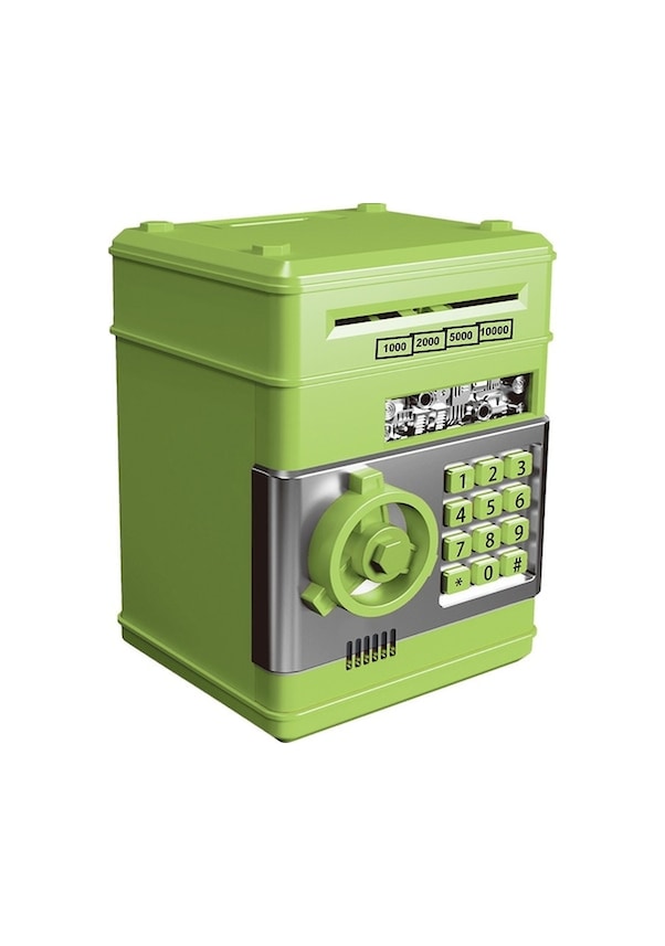 Resim Fortunelane Parola Kilitleme Para Kutusu - Otomatik Para Sarma, Sesli Bildirim, Çift Dil, Farklı Renkler, 3xaa Pil Dahil Değil 