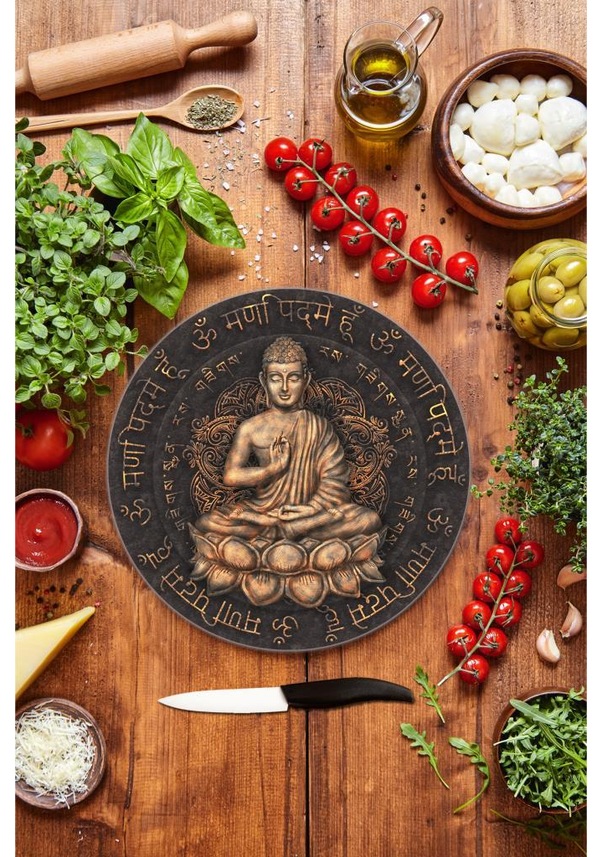 Put Cam Kesme Tahtası Sunum Tabağı Çap 20 Fiyatları ve Özellikleri