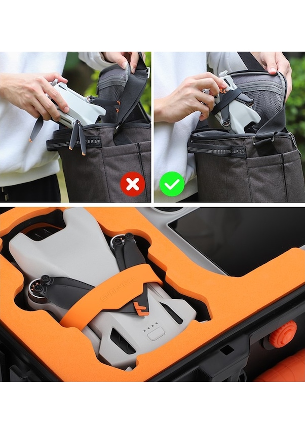 Resim Dji Mini 3 Pervane Sabitleyici Tutucu Propeller Holder 