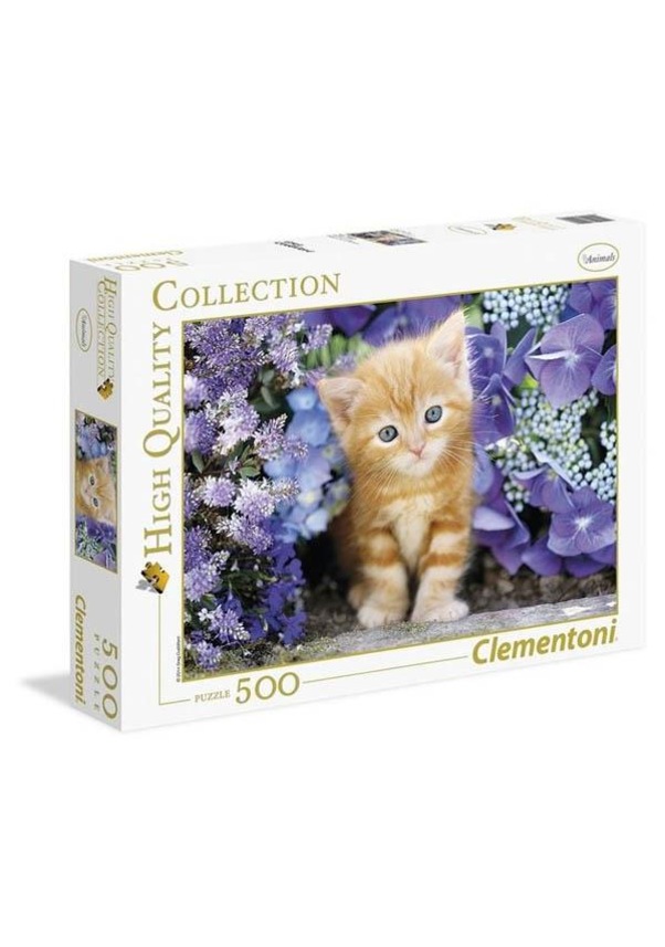 Clementoni Zencefil Kedi 500 Parça Puzzle