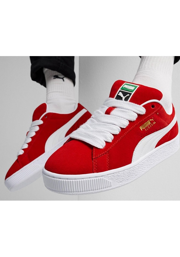 Resim Puma Suede Xl Unisex Günlük Ayakkabı 39520503 Kırmızı 