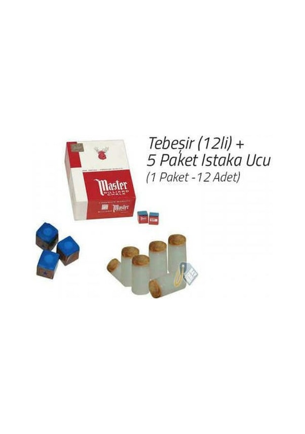 Bilardo Tebeşir + Istaka Ucu Seti Fiyatları ve Özellikleri