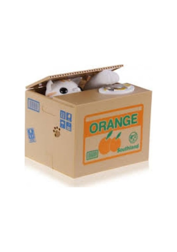 Resim Konyax Hareketli Para Çalan Kedi Kumbara 