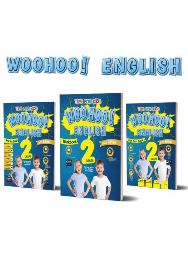 Kırmızı Beyaz 2. Sınıf Woohoo English Gold Edition Practice+Work Kırmızı Beyaz 2. Sınıf Woohoo English Gold Edition Practice+Work