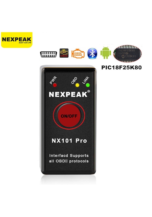 Nx101 Pro Bt-nexpeak Bluetooth Elm327 Wifi Karaağaç 327 Obd2 Elm327 ...