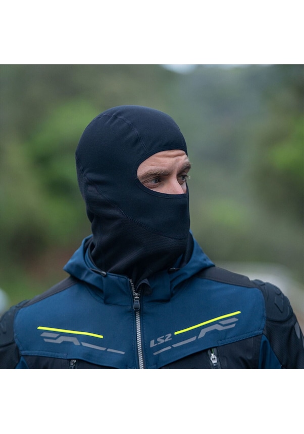 Resim Ls2 Fleece Kışlık Balaklava Siyah 