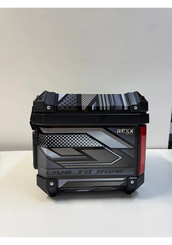 Resim Rexx 60 Litre Abs Motosiklet Arka Çanta - 14-renkli Çok Renkli 