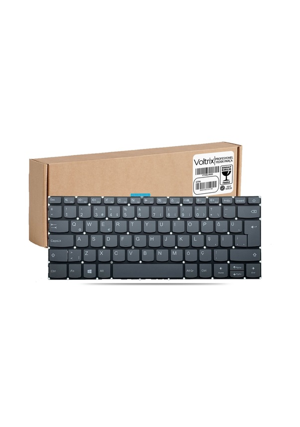 Lenovo İdeapad V14-ııl Model: 82c4 Uyumlu Notebook Klavye - Füme Tr ...