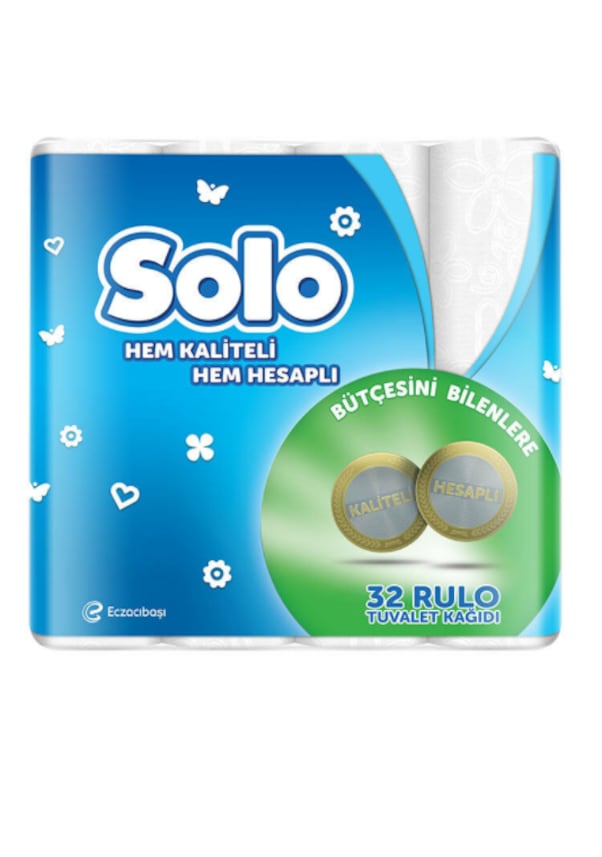 Solo Akıllı Seçim Tuvalet Kağıdı 32 Rulo