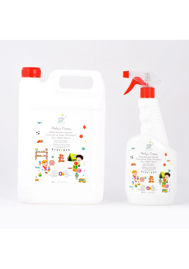 Merby's Nursery Oyuncak ve Yüzey Temizleyici Sprey 750 ML + 5 L