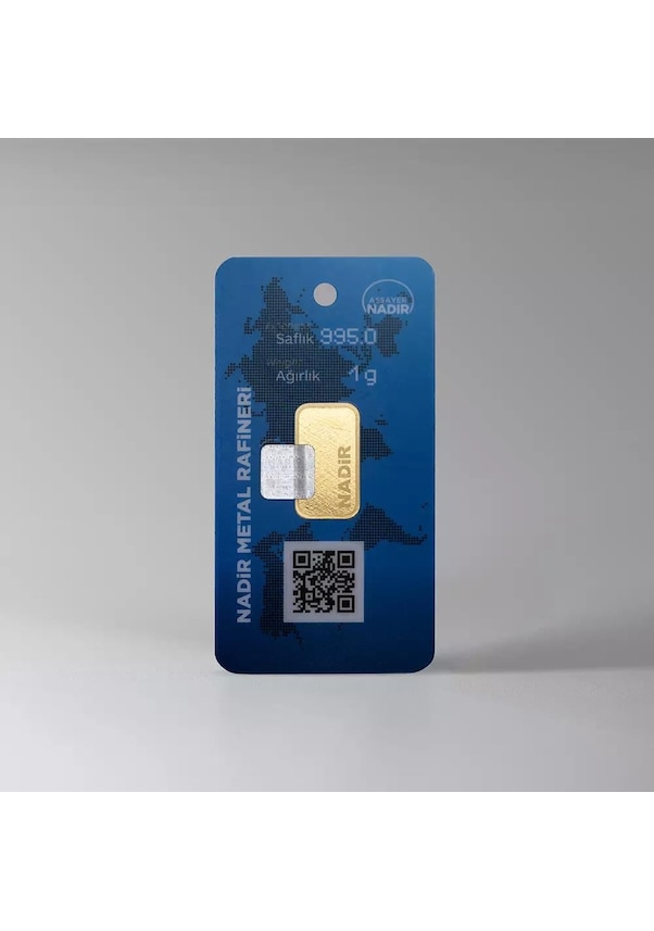 Resim Nadir Gold 24 Ayar 1 Gram Külçe Altın 