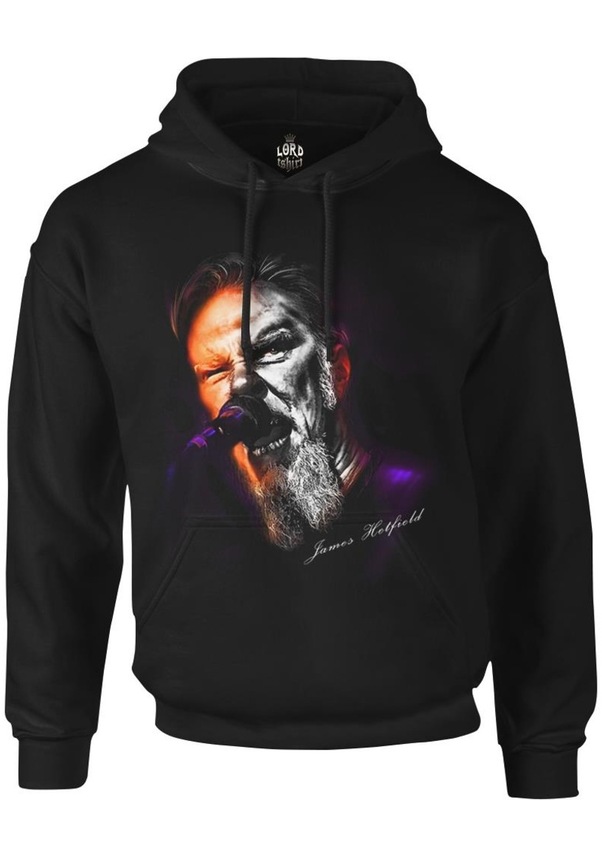 Metallica James Microphone Siyah Erkek Fermuarsız Kapşonlu Fiyatları