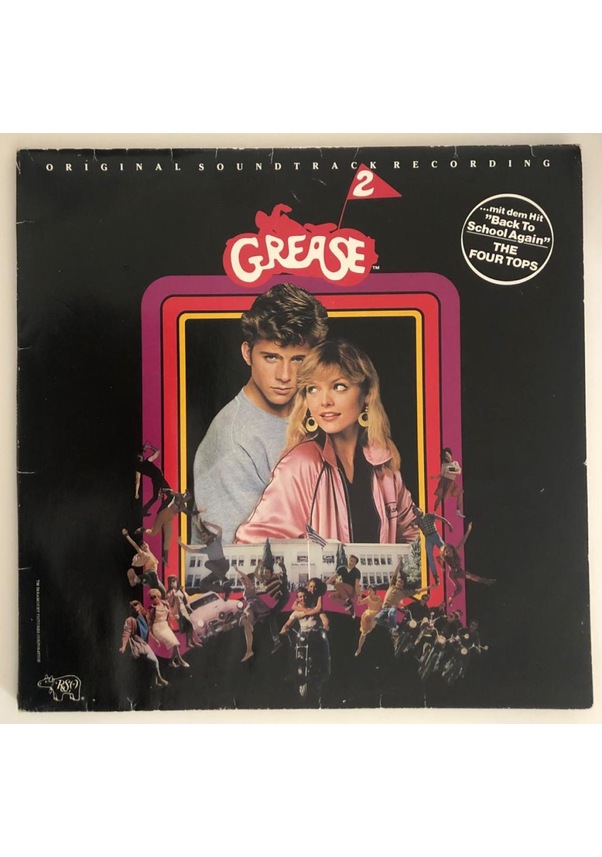 Grease 2 Original Soundtrack Recording Lp Plak (Orjinal 1982 Alma ...