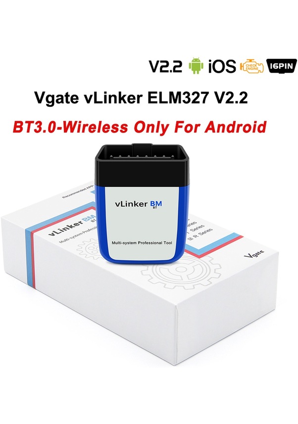 Vlinker Bt3.0-vgate Vlinker Bm + Elm327 V2.2 Bmw Tarayıcı Için ...