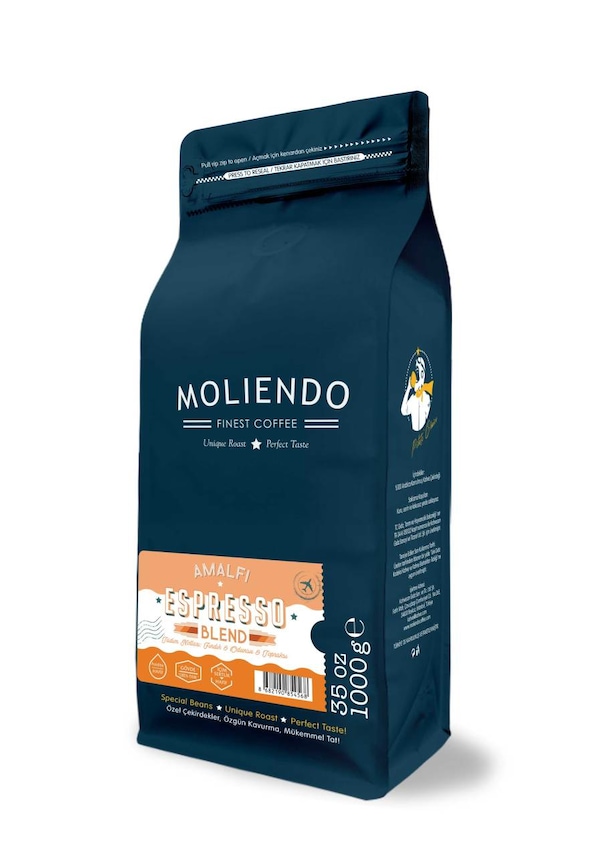 Moliendo Amalfi Espresso Blend Çekirdek Kahve