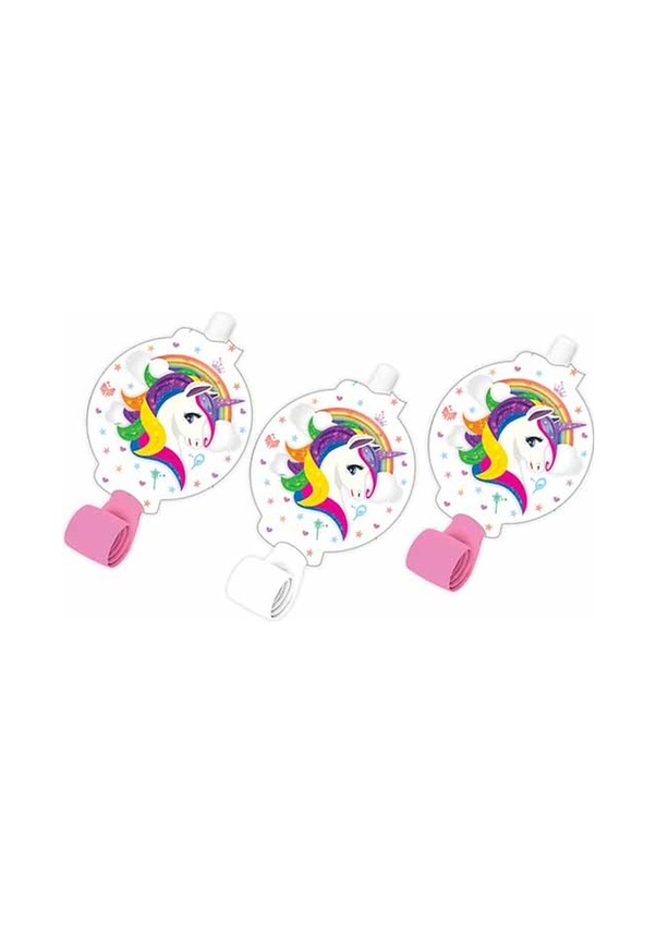 Resim Unicorn Kaynan Dili Düdük 6 lı 