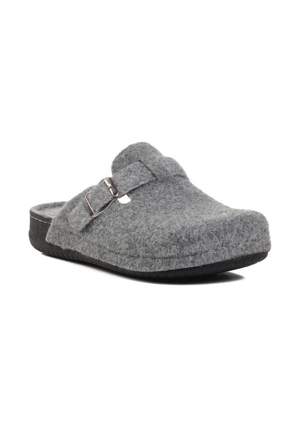 Resim Ayakmod K-12113 Gri Anatomik Erkek Ev Terlik 001 