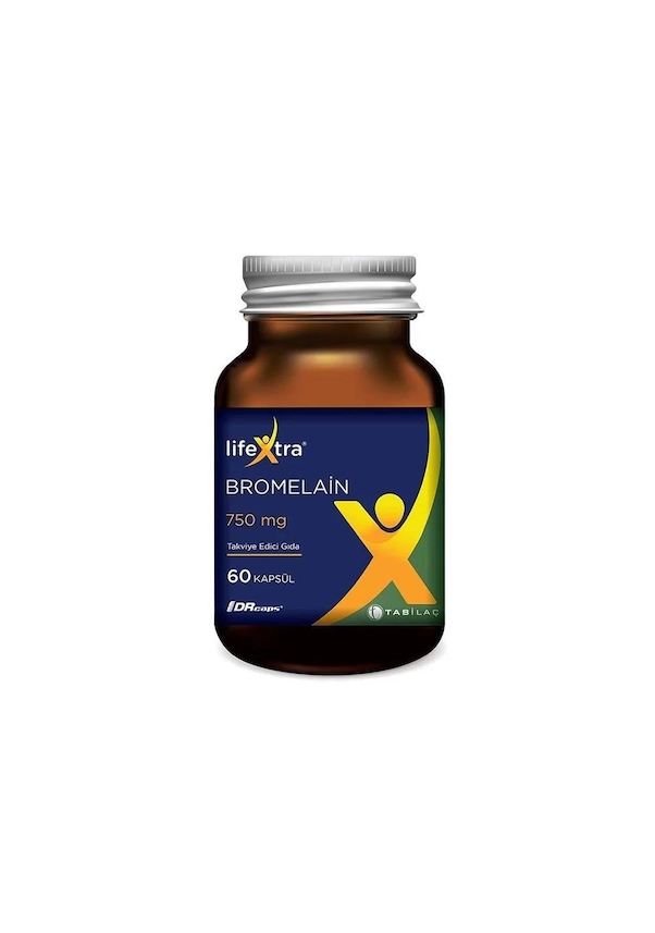 Lifextra Bromelain 750 mg 60 Kapsül Fiyatları ve Özellikleri