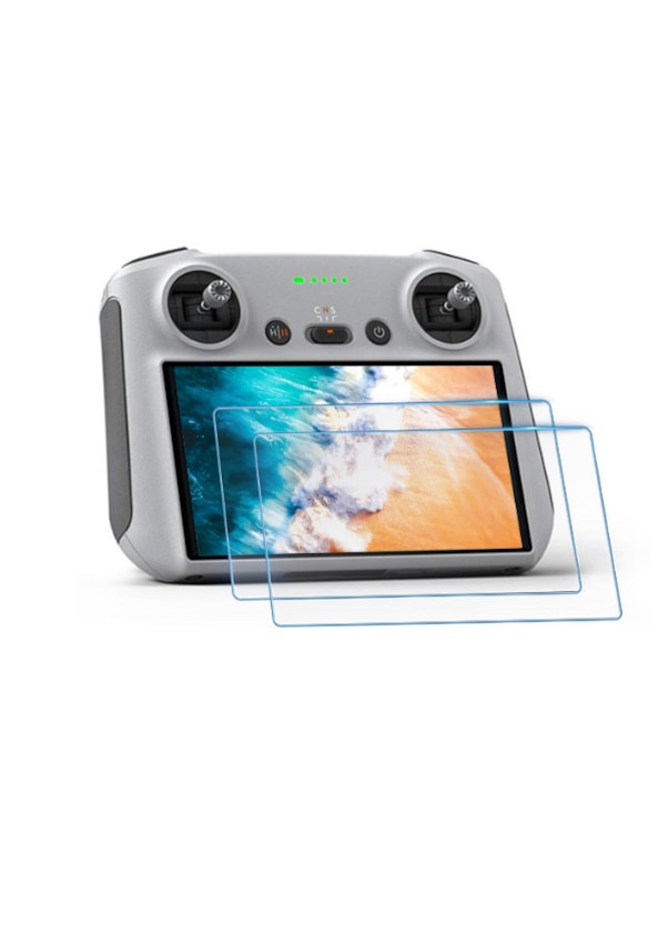 Resim Djı Mini 3 Pro Rc & Djı Mini 4 Pro Rc2 Uzaktan Kumandası Uyumlu 2 Adet 9h Nano Ekran Koruyucu 