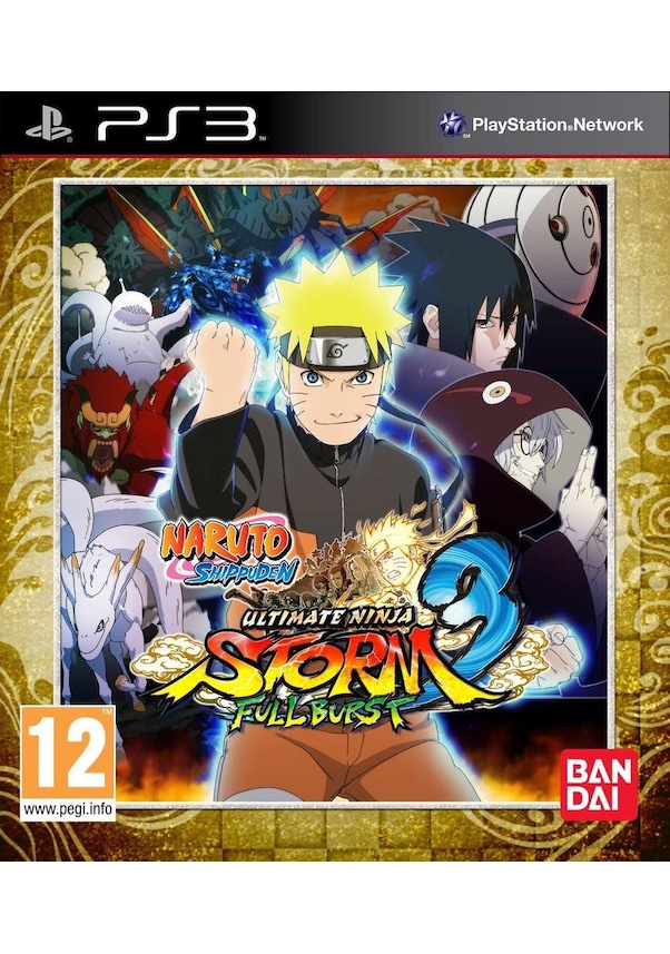 Naruto Shippuden Ultimate Ninja Storm 3 Ps3 Playstation 3 Oyunu