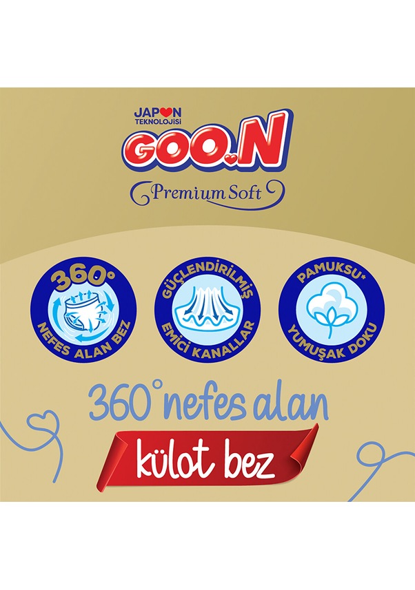 Goon Premium Külot Bez 7 Numara XXL 21 Adet FR6385
