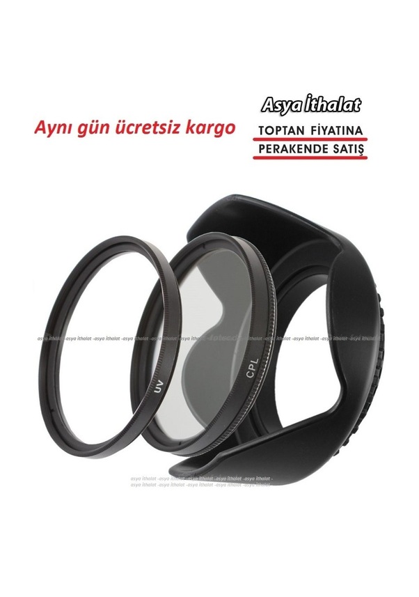 Canon 75 300 Lens Icin Uv Cpl Filtre Parasoley Fiyatlari Ve Ozellikleri