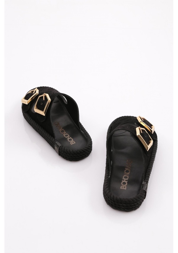 Resim Bohonomad Sydney Kadın Tokalı Terlik SYD20-R1534 Siyah 