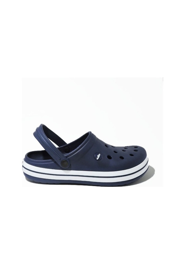 Resim Akınalbella E195024 Unisex Hastane Tipi Sabo Terlik Lacivert / Beyaz Bej 