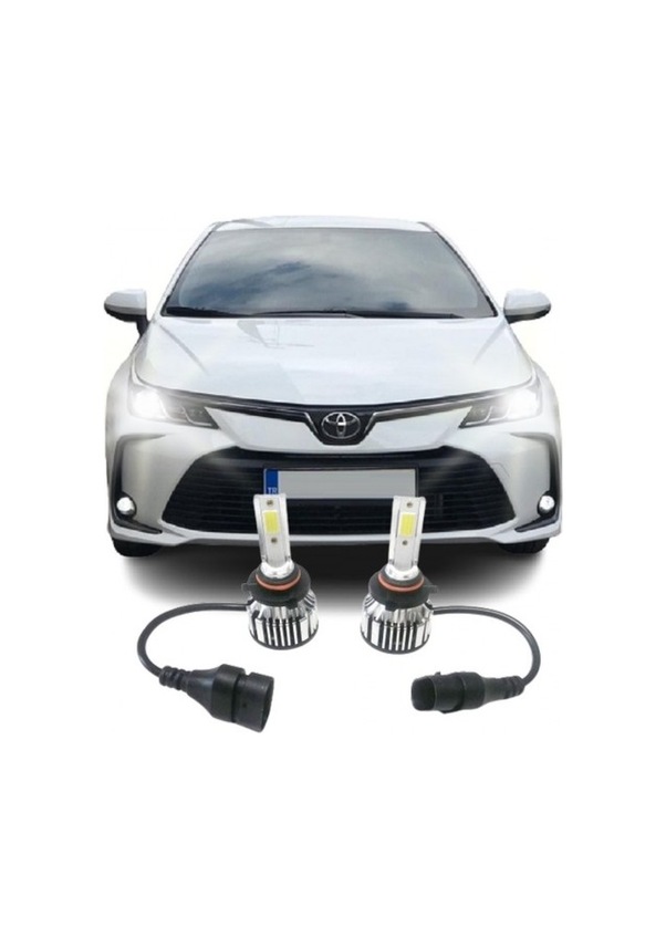 Fardoktoru Toyota Corolla 2019-2022 Led Far Ampul Duo Hır2 9012 ...
