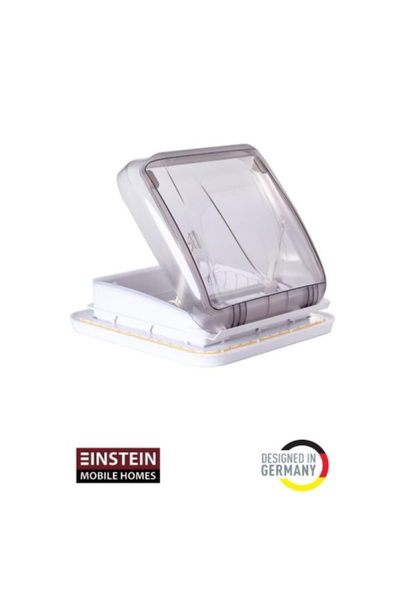 Resim Einstein 40 X 40 Tavan Heki Ledli Sineklik Güneşlik Dahil Yatek Beyaz 