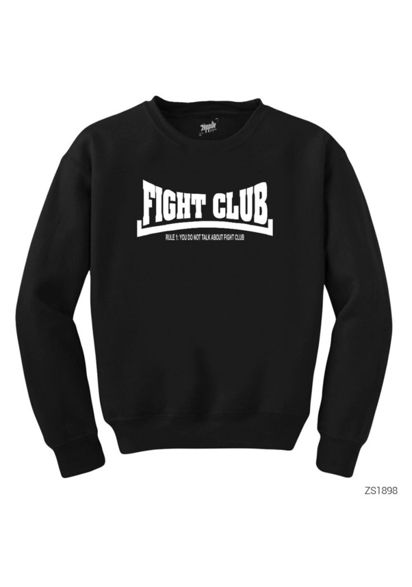 Fight Club Rule 1 Siyah Sweatshirt Fiyatları ve Özellikleri