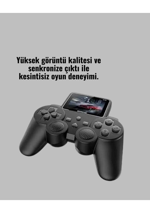 Resim Hdmı Destekli S10 Gamepad 520 Oyunlu Tv Ye Bağlanabilir i 2025 Model 