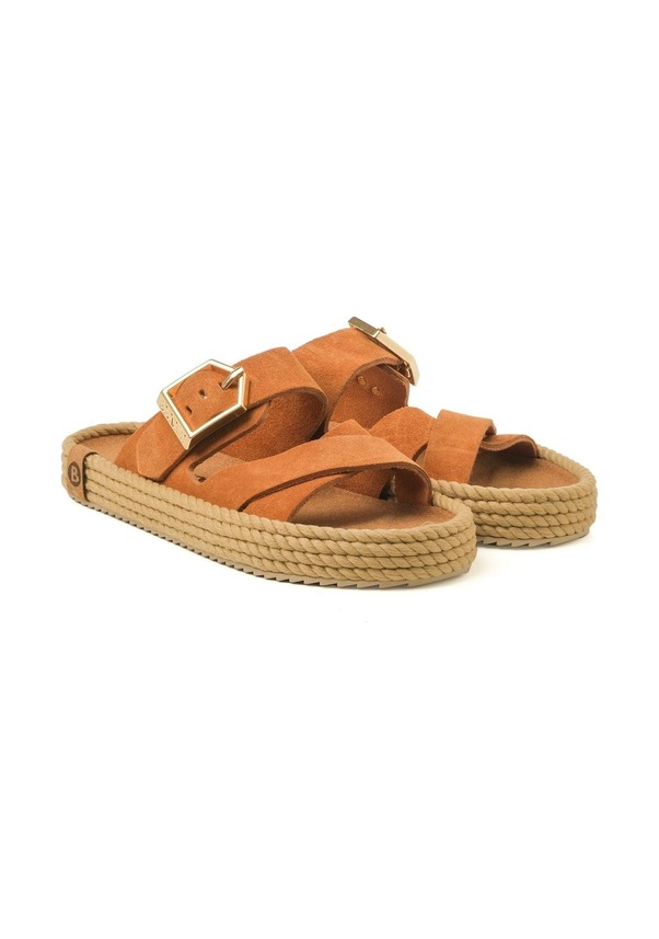 Resim Bohonomad Sevilla Kadın Terlik - Rust Hardal 
