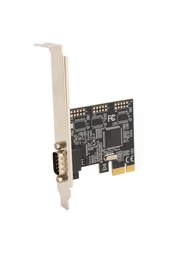 Resim Yuntech01 Pcıe X1'den Rs232'ye Dönüştürücü Kart - 250kbps Hızlı Veri Transferi, Çoklu Sisteme Uyumlu, Endüstriyel Cihaz Bağlantısı 