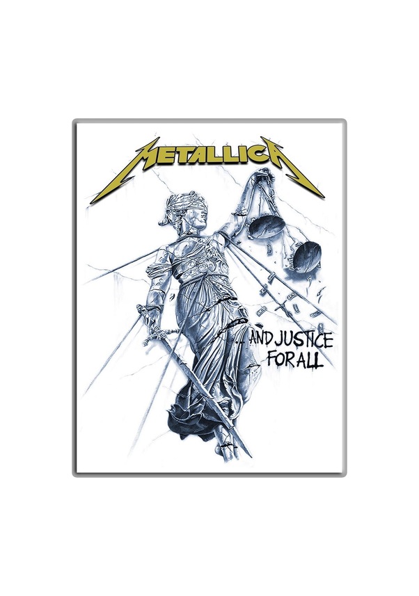 Resim Metallica And Justice For All Albüm Arma Sırt Peç Back Patch Yama 