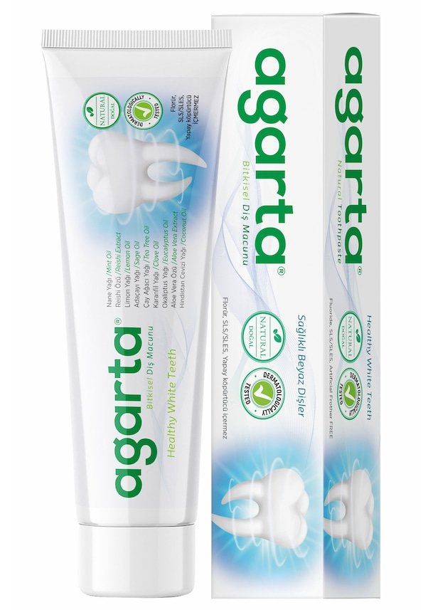 Agarta Bitkisel Florürsüz Diş Macunu 100 ML NQ6947