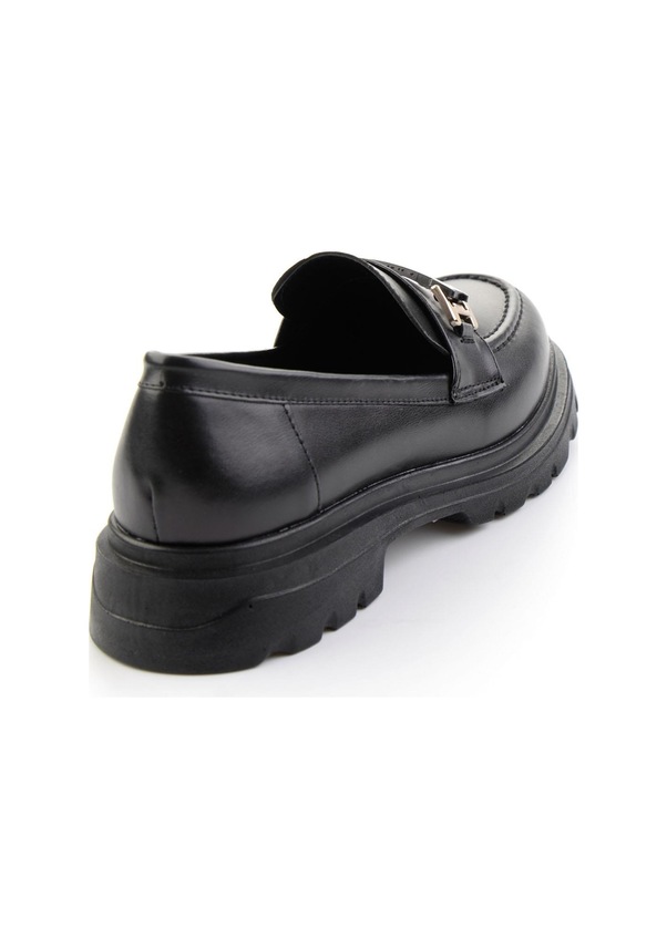 Resim Siyah Kadın Loafer Ayakkabı K01997011209 Siyah 