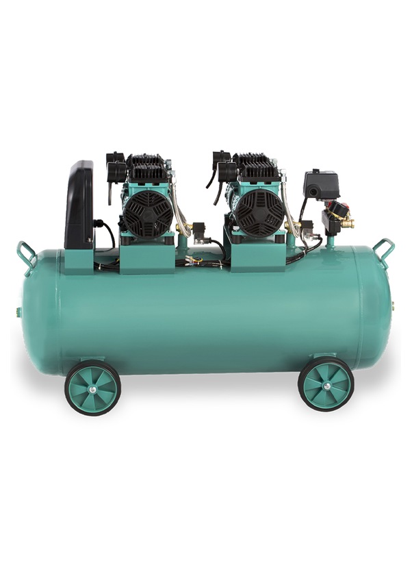 Resim Hava Kompresörü Yüksek Emişli Yağsız Teknoloji 100 lt GPY1500x2/100 