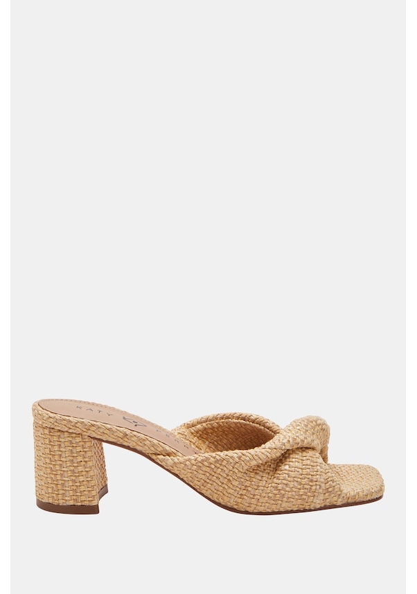 Resim Katy Perry The Tooliped Twisted Kadın Naturel Topuklu Terlik Ten 