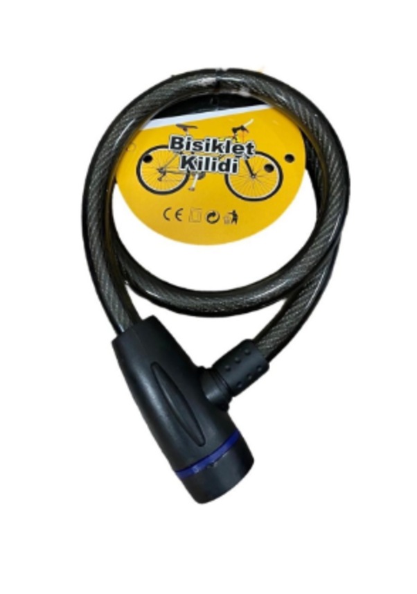 Anahtarl Bisiklet Motosiklet Kilidi 85 Cm Uzunluk 1 2 Cm Kal nl k anahtarl-bisiklet-motosiklet-kilidi-85-cm-uzunluk-1-2-cm-kal-nl-k