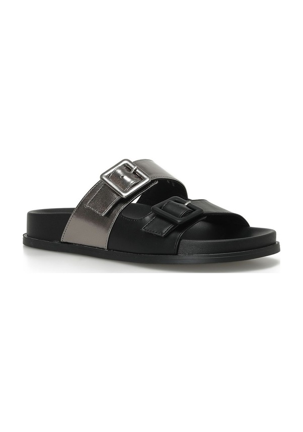 Resim Nine West Mıstral 4fx Siyah Kadın Düz Terlik Siyah 