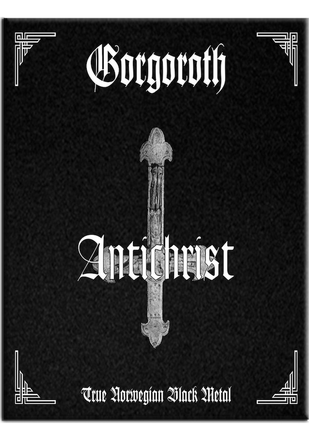Resim Gorgoroth Antichrist Albüm Arma Sırt Peç Back Patch Yama Çok Renkli 