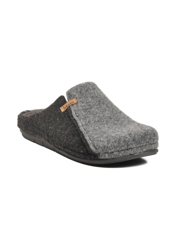 Resim Aspor Gri Siyah Erkek Ev Terliği Çok Renkli 