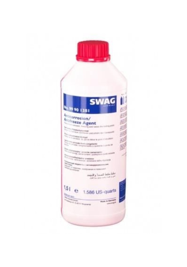 Swag Antifriz G12 Kırmızı 1.5 Lt Fiyatları ve Özellikleri