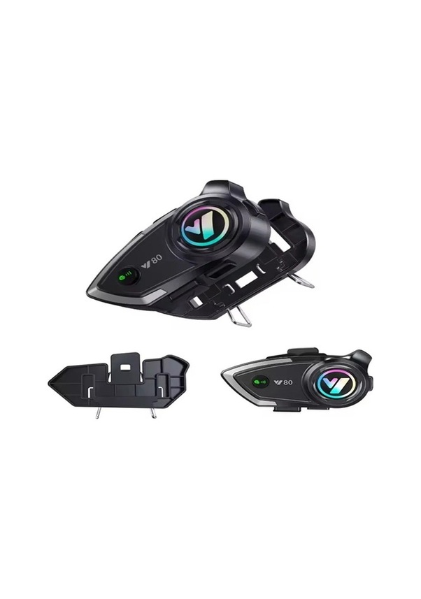 Resim Y80 İnterkom Seti Su Geçirmez Bluetooth Kulaklık 