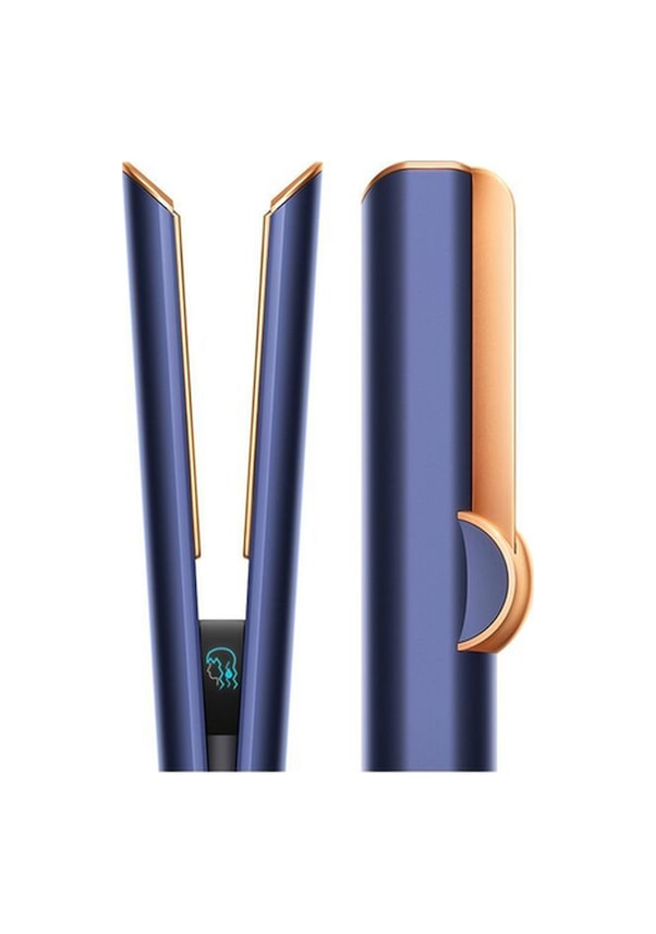 Resim Dyson Airstrait Prusya Mavisi ve Parlak Bakır Islak ve Kuru Saç Düzleştirici 