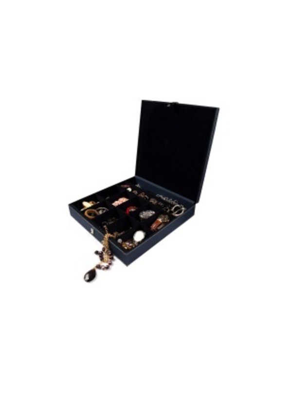 Adalinhome Deri 2'li Aksesuar Takı Kutusu Organizer ZN7999